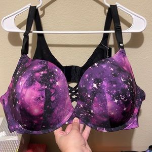PURPLE GALAXY 360 BACK SMOOTHING PUSH UP PLUNGE BR